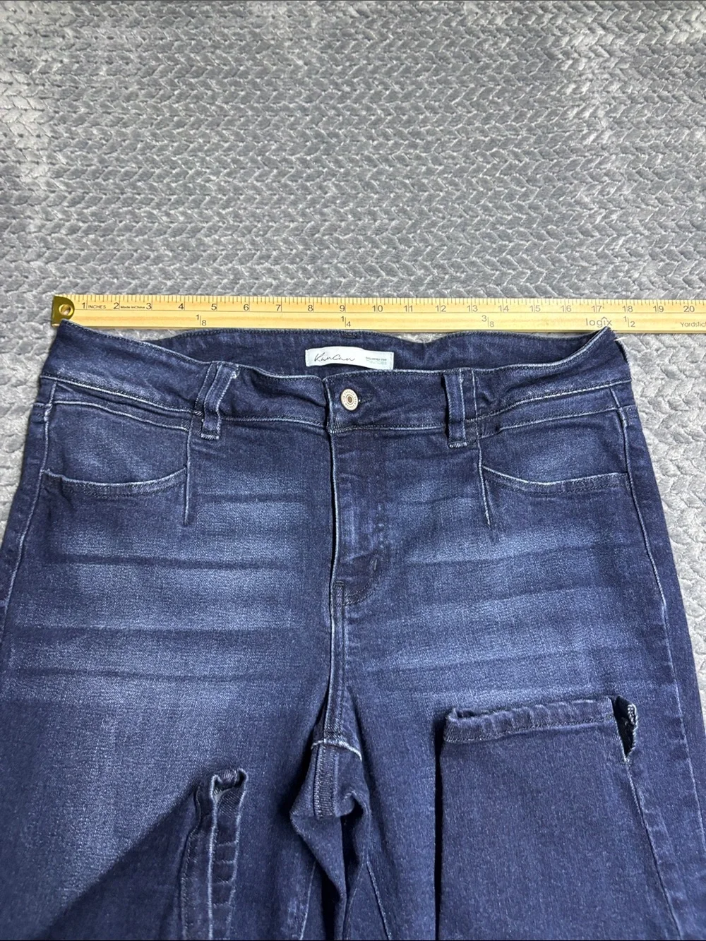 KanCan Dark Indigo Skinny Jeans - Picture 4 of 10